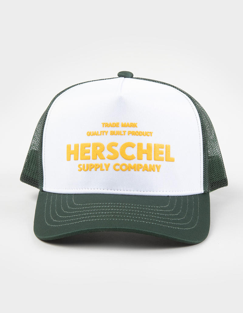 HURLEY SUPPLY CO. Whaler Tall Trucker Hat image number 1