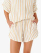 RIP CURL Premium Surf Stripe Womens Pull On Shorts image number 2