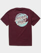 SANTA CRUZ Stipple Wave Dot Mens Tee image number 2