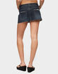 EDIKTED Nicole Studded Denim Mini Skirt image number 3