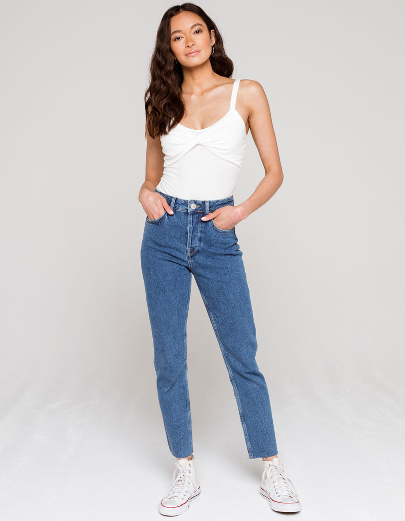 LE LIS Twist Front Womens Bodysuit image number 3