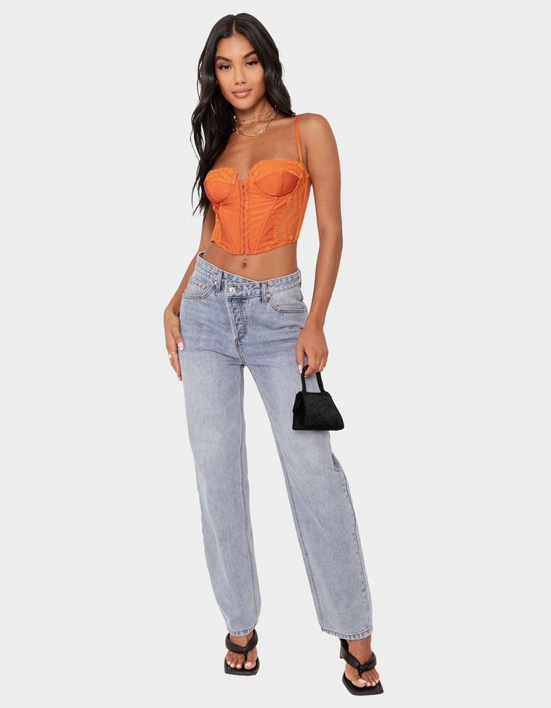 EDIKTED Boyfriend Jeans image number 1