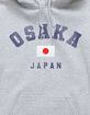 OSAKA Japan Flag Unisex Hoodie image number 2