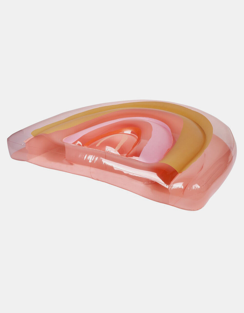 SUNNYLIFE Rainbow Float Away Lie On Floatie image number 0