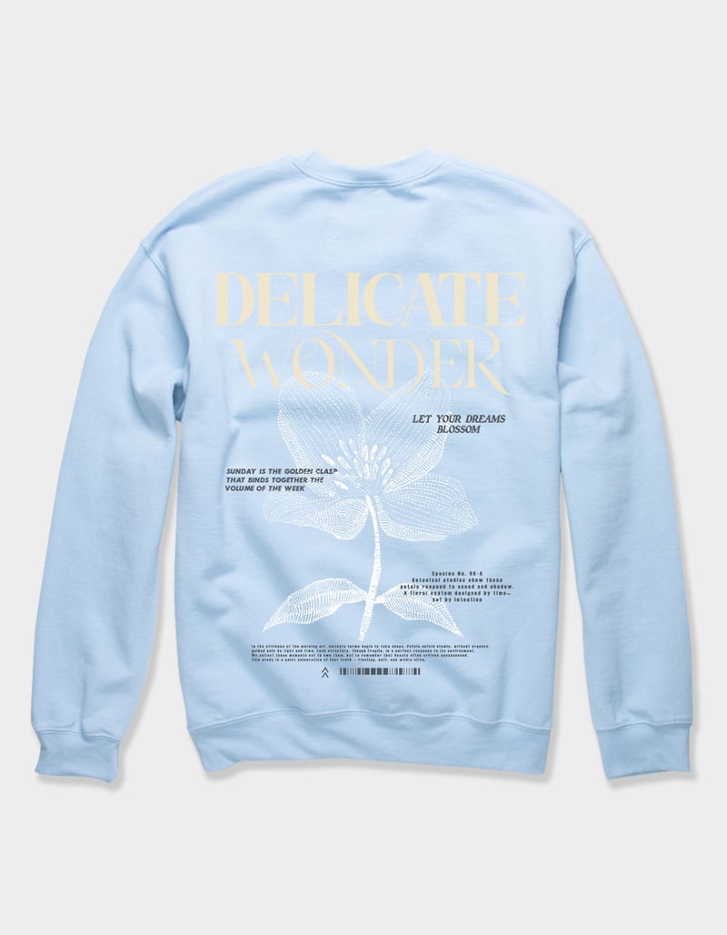 FLOWER Delicate Wonder Unisex Crewneck Sweatshirt image number 1