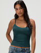 TILLYS Womens Lace Trim Cami image number 1