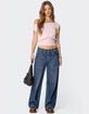 EDIKTED Michaela Off Shoulder Knit Top image number 2