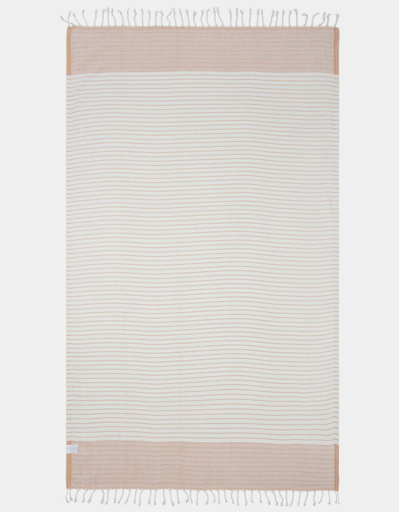 SAND CLOUD Microstripe Diamond Dobby Towel image number 1