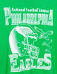 JUNK FOOD Philadelphia Eagles Oversized Ringer Tee image number 4