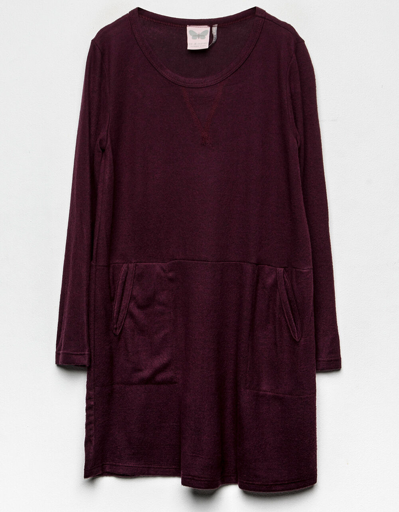FOR ALL SEASONS Girls Pocket Dress image number 0