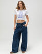 OBEY Catalogue Womens Crop Fitted Tee image number 2