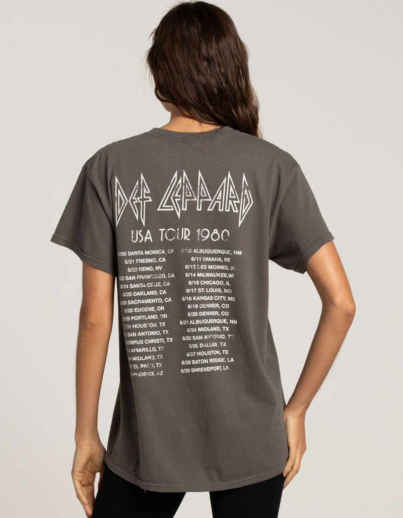 RSQ Def Leppard Womens Tee image number 1