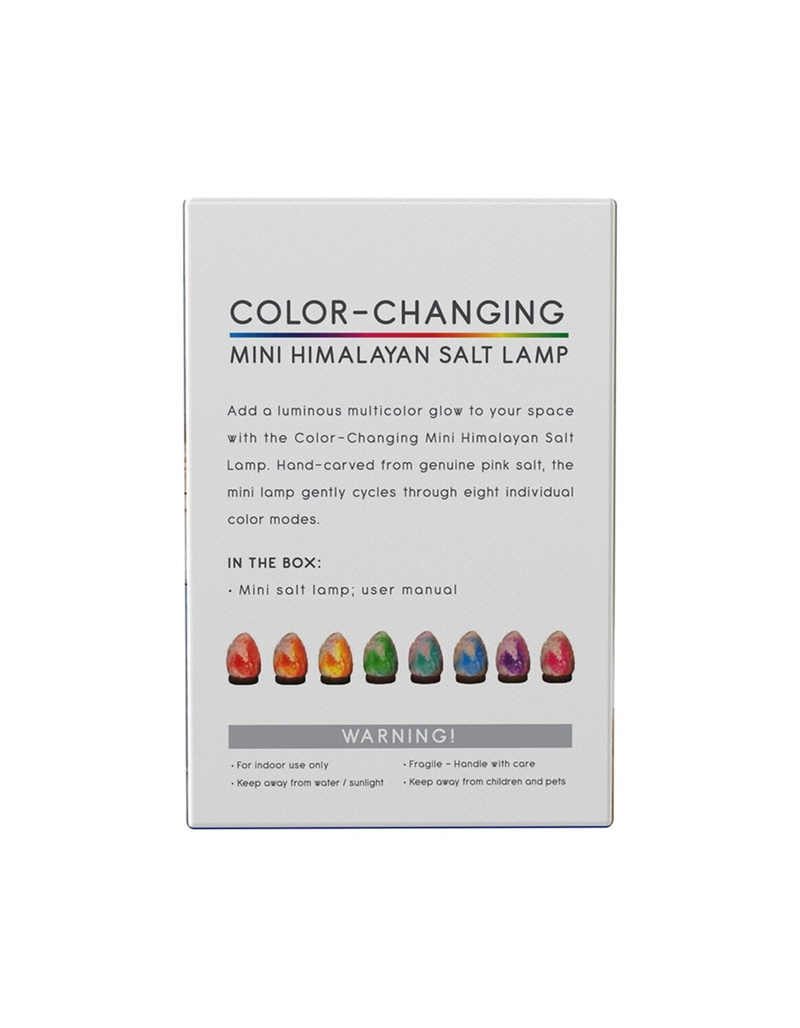 Brilliant Ideas Color-Changing Mini Himalayan Salt Lamp image number 2