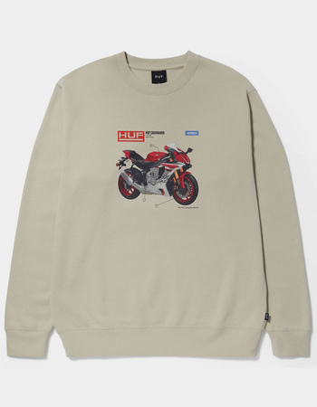 HUF 420 CC Mens Crewneck Sweatshirt Primary Image