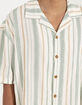 RHYTHM Relaxed Stripe Mens Button Up Shirt image number 3