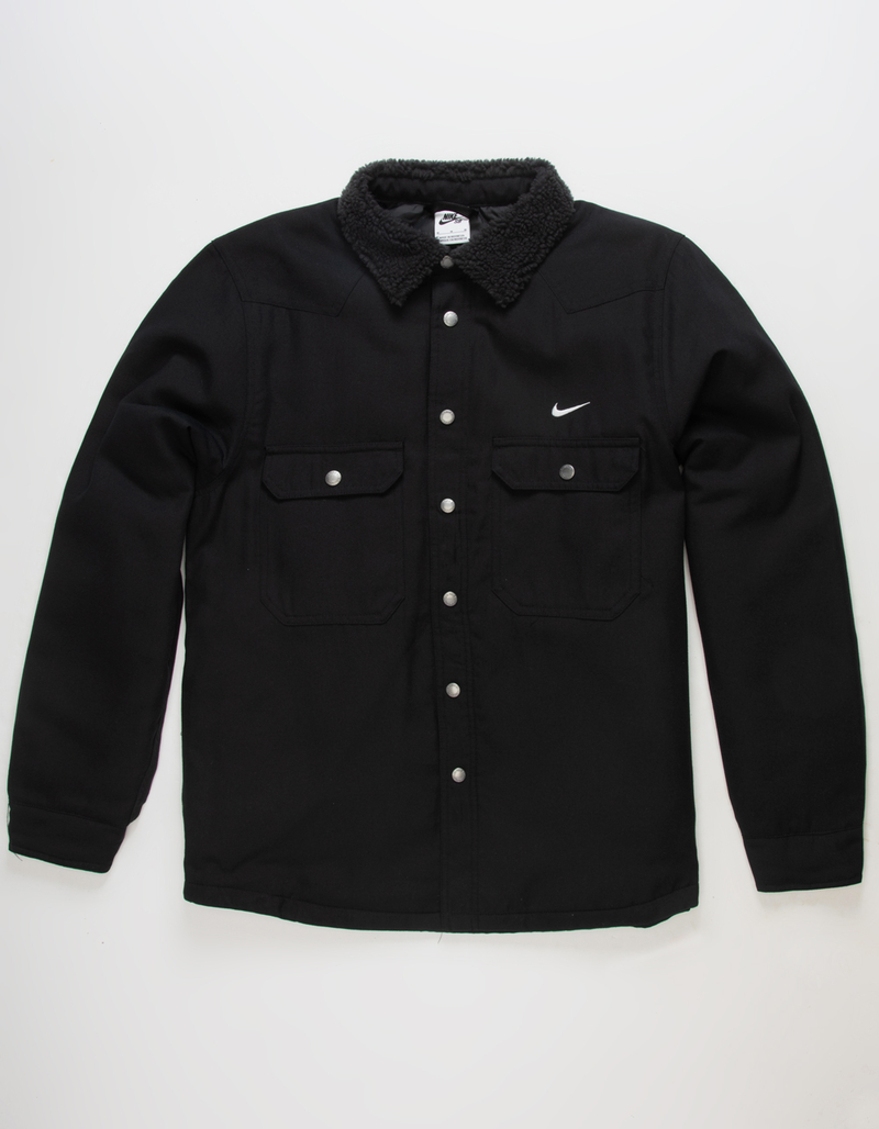 NIKE SB Mens Padded Flannel Jacket image number 0