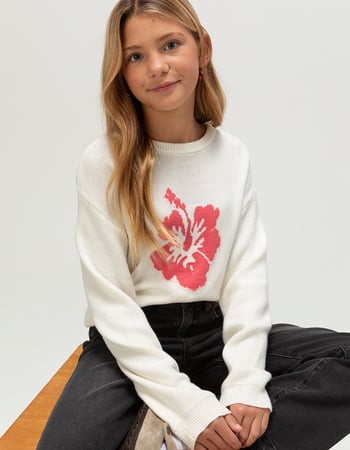 RSQ Girls Hibiscus Sweater Primary Image