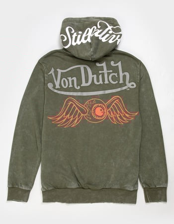 VON DUTCH Still Alive Mens Hoodie Primary Image