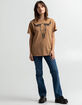 FULL TILT Horn Womens Oversized Tee image number 4