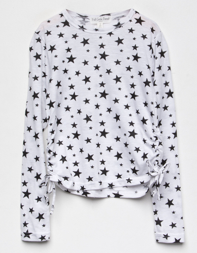 FULL CIRCLE Star Side Cinch Girls Top image number 0