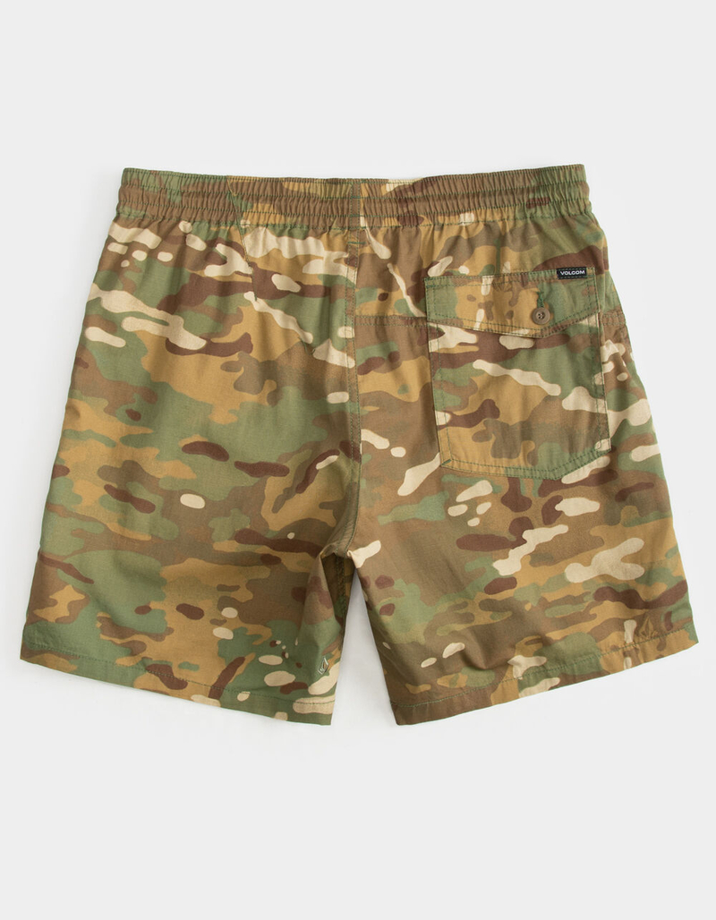 VOLCOM Side Piece Mens Camo Shorts image number 1