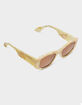 DIFF EYEWEAR Zoe Milk N Honey Brown Sunglasses image number 5