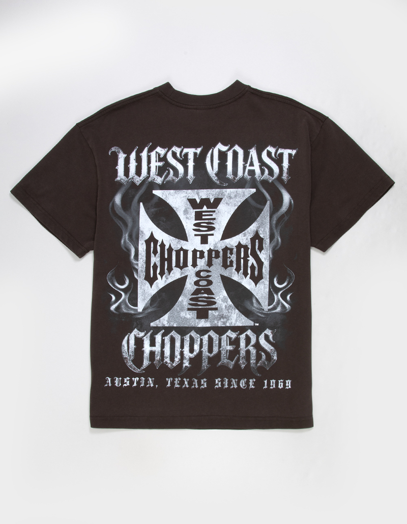 WEST COAST CHOPPERS Austin Texas Mens Boxy Tee image number 1