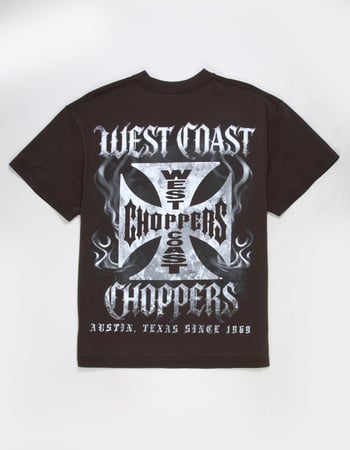 WEST COAST CHOPPERS Austin Texas Mens Boxy Tee Alternative Image