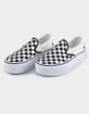 VANS Rhinestone Checkerboard Girls Slip-On Stackform Shoes image number 2