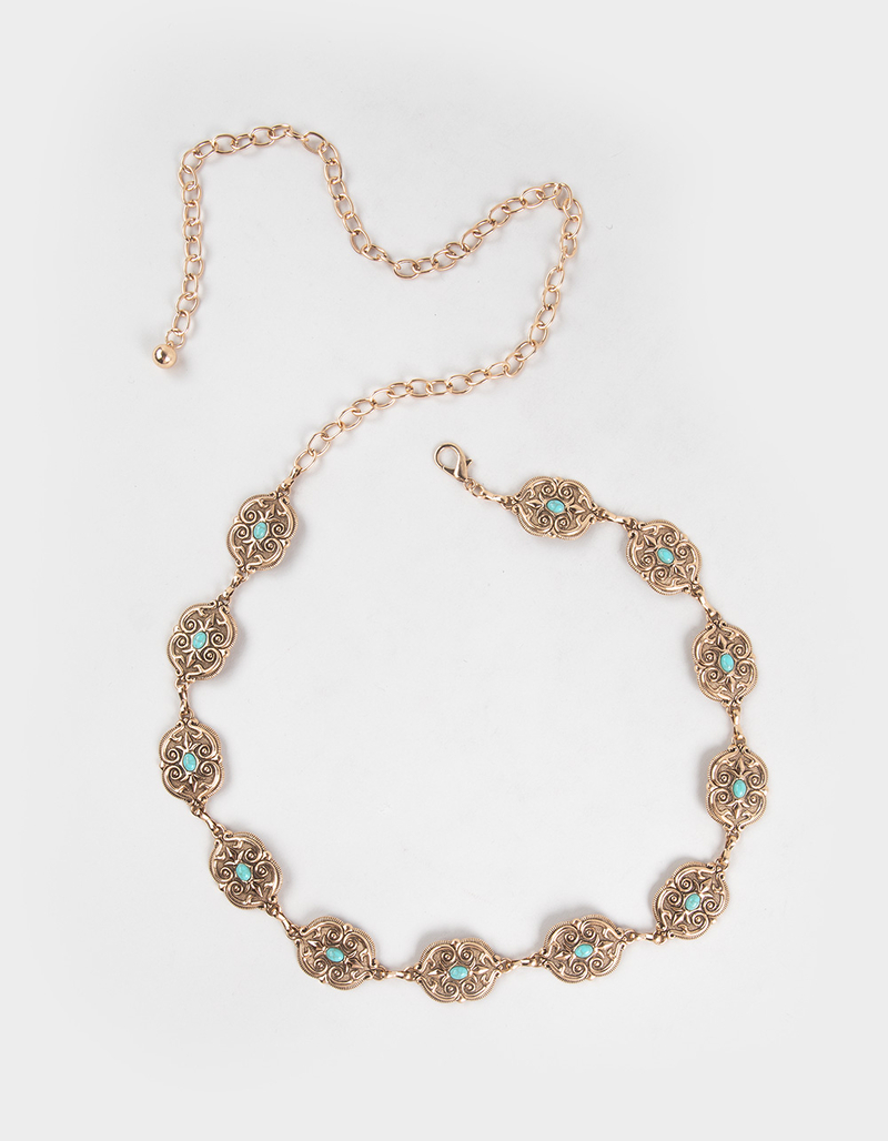 Concho Chain Belt image number 0