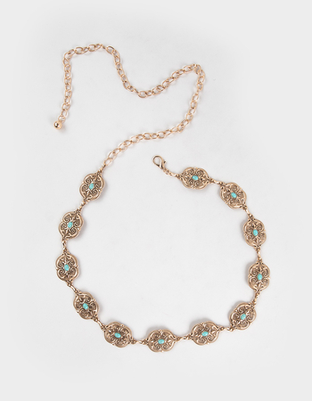 Concho Chain Belt Primary Image