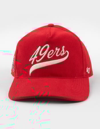 47 BRAND San Francisco 49ers Golden Age Cord '47 Hitch Strapback Hat Alternative Image