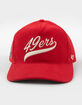 47 BRAND San Francisco 49ers Golden Age Cord '47 Hitch Strapback Hat image number 2