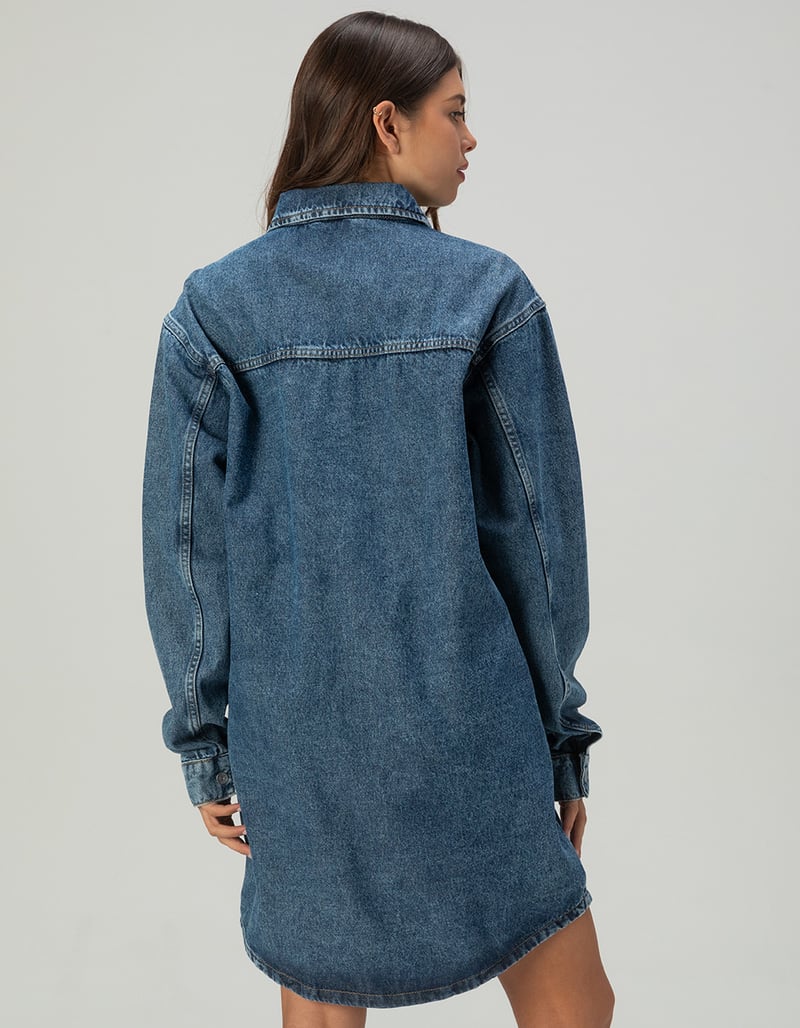 NOISY MAY Malva Womens Denim Dress image number 4