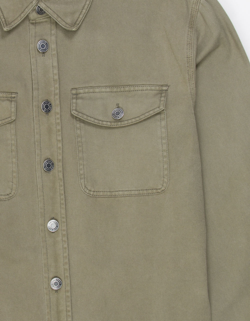 RSQ Mens Twill Overshirt image number 2