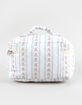 TILLYS Quilted Stripe Cosmetic Bag image number 3