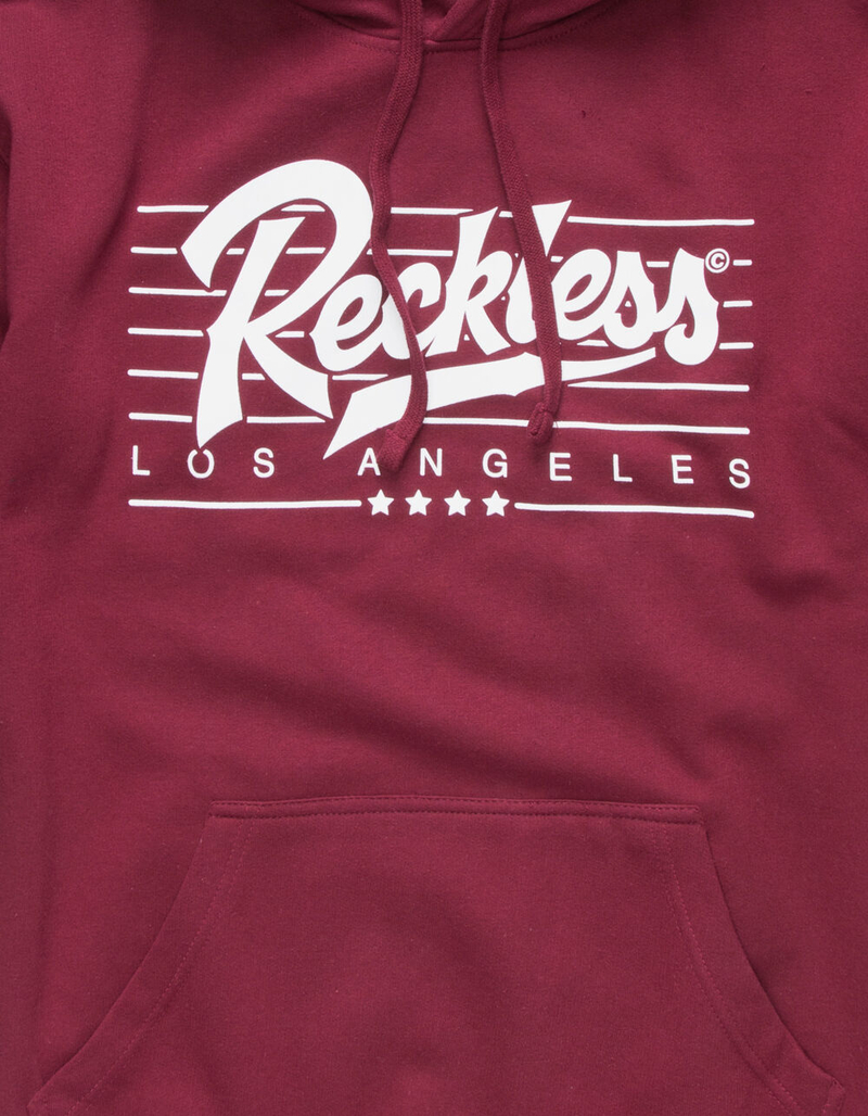 YOUNG & RECKLESS Speed Lines Mens Hoodie image number 1