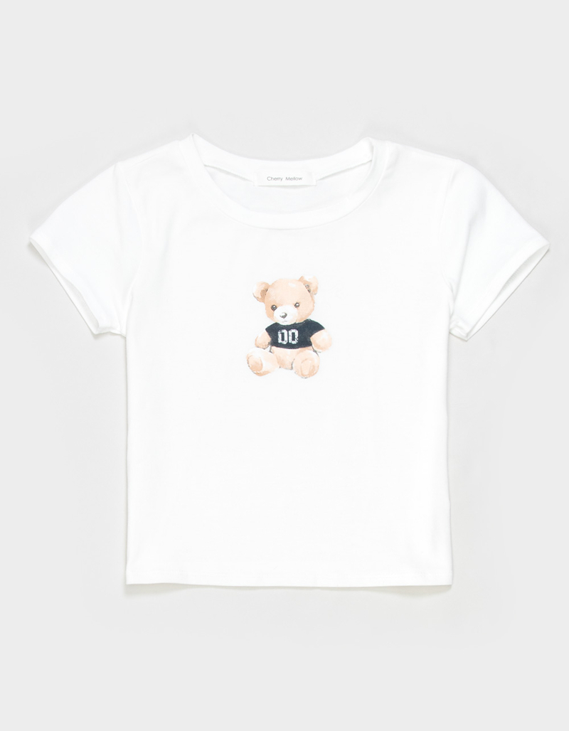 FULL TILT 00 Bear Girls Baby Tee image number 1