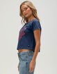 THE WILD COLLECTIVE University of Arizona Womens Off The Shoulder Tee image number 3