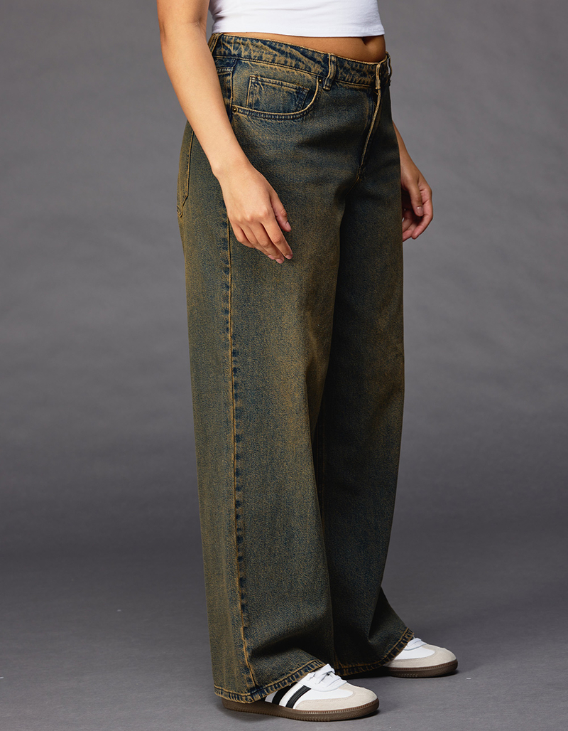 RSQ Womens Low Rise Baggy Jeans image number 6