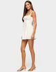 EDIKTED Hila Square Neck Mini Dress image number 4
