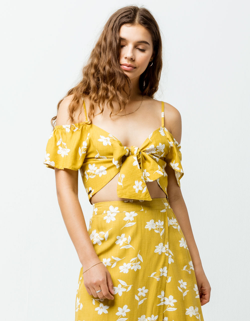 BILLABONG x Sincerely Jules Life On Hold Womens Crop Top image number 1