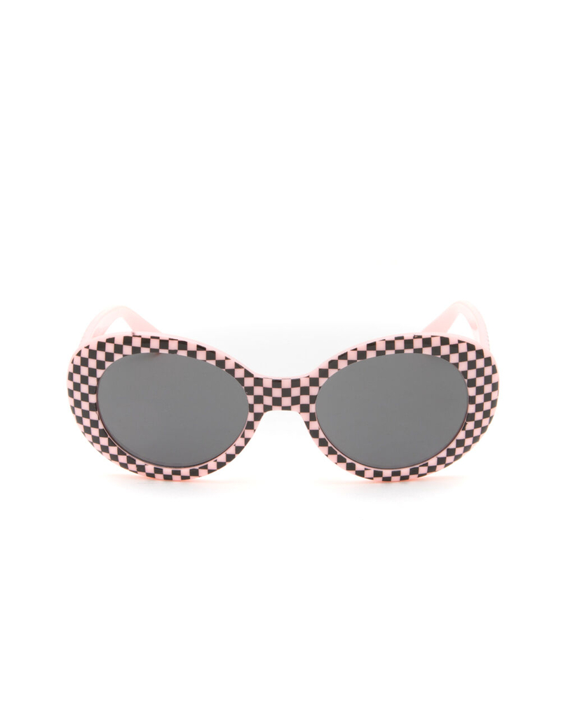 Checkered Kurt Pink Sunglasses image number 1