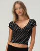 TILLYS Womens Surplice Tee image number 1