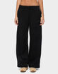 EDIKTED Basic Girl Wide Leg Edikted Sweatpants image number 1
