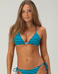 DAMSEL Hilo Texture Reversible Triangle Bikini Top image number 1