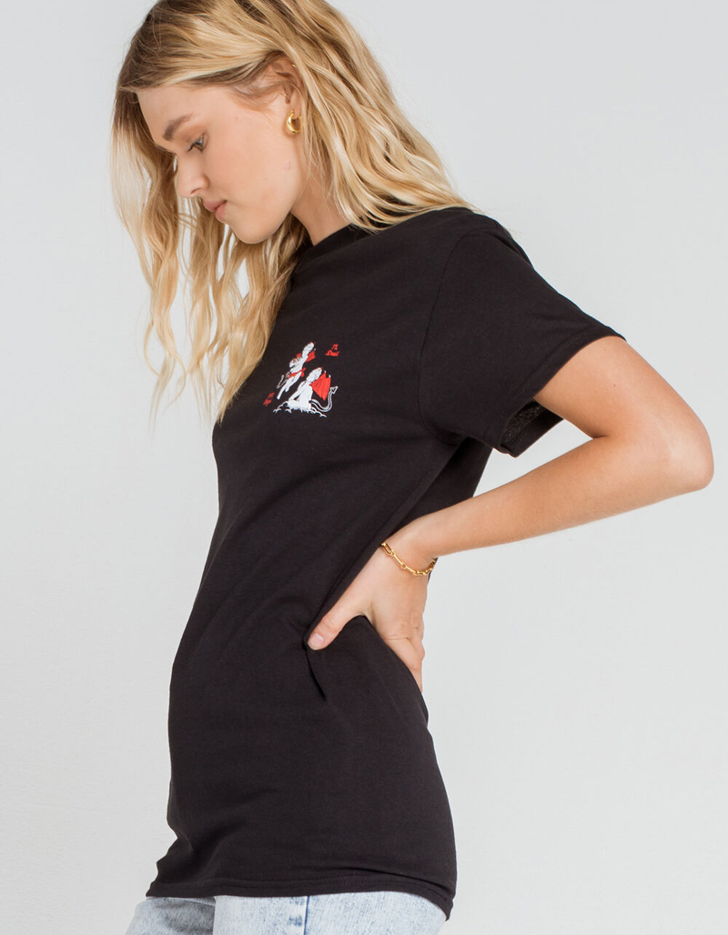 LAST CALL CO. Devil & Angel Womens Tee image number 2