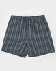 RSQ Mens Stripe Pull On Shorts image number 3