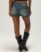 VON DUTCH Womens Low Rise Micro Mini Skirt image number 5