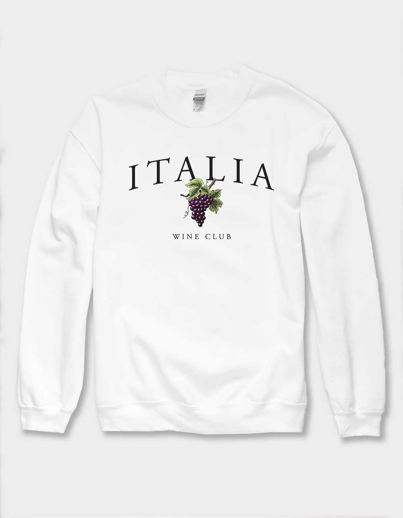 ITALY Italia Wine Club Unisex Crewneck Sweatshirt image number 0